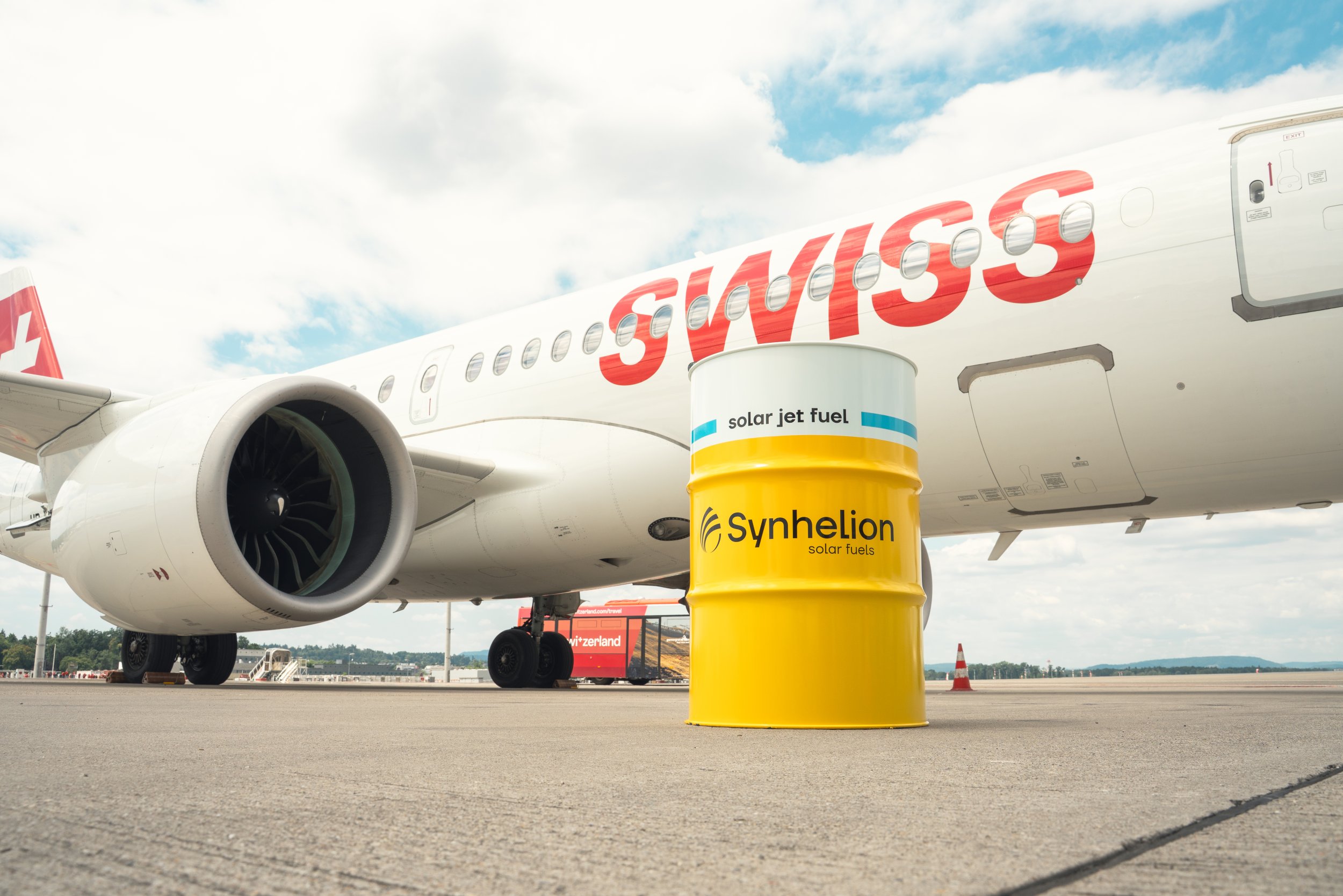 SWISS Becomes First Airline to Use Synhelion’s Solar Fuel in Commercial Operations