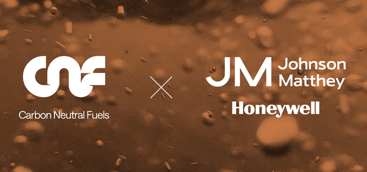 Carbon Neutral Fuels Selects Johnson Matthey & Honeywell Technologies To Accelerate E-Fuels Project