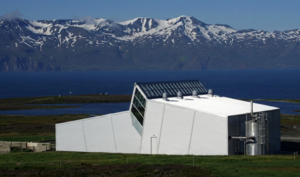 úsavík Power Station looking on to Skjálfandi Bay