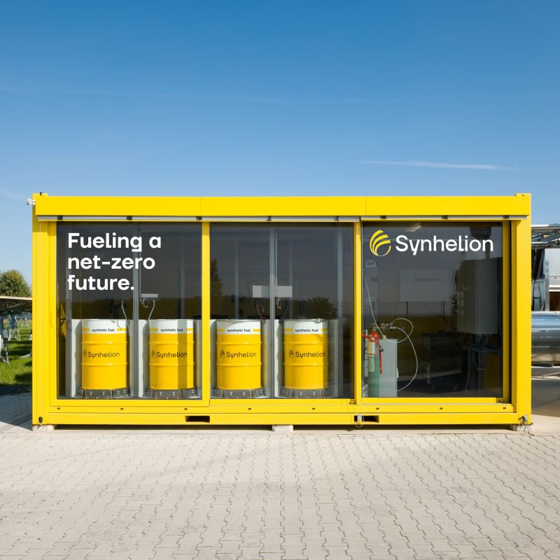 Synhelion Selected for Synthetic Fuel Plant Construction Funding