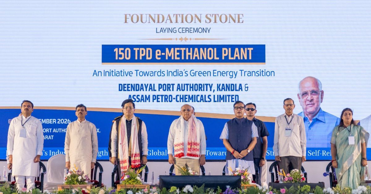 India Begins Construction for First Port-Based e-Methanol Production Facility