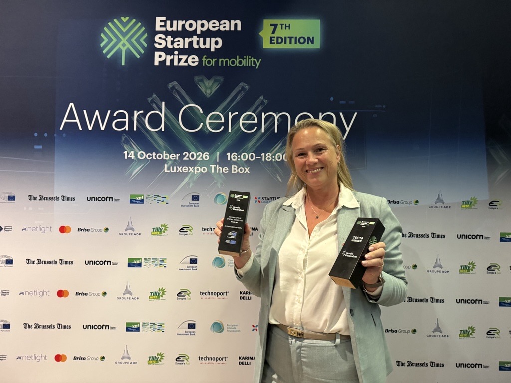 Nordic Electrofuel Places in Europe’s Top 10 Mobility Startups